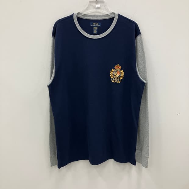 폴로 랄프로렌 크레스트 와플 니트 롱슬리브 XL