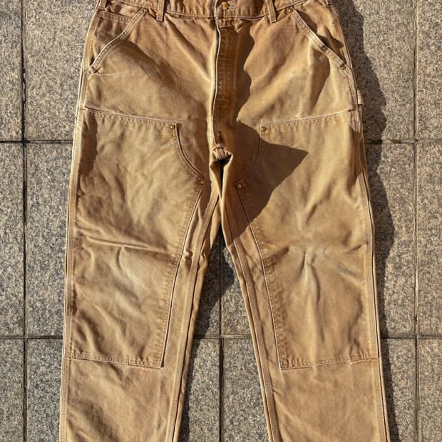 칼하트 더블니 카펜터 워크팬츠 BRN