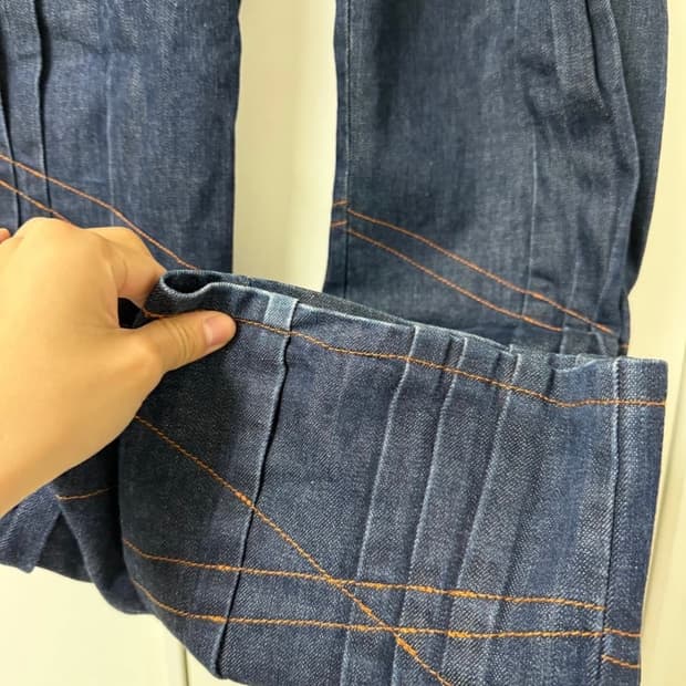 90s장폴고티에 데님팬츠