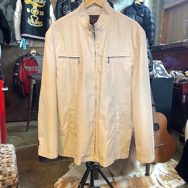 D&G 돌체앤가바나 블루종 자켓