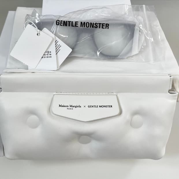 젠틀 몬스터 x 메종 마르지엘라 MM117 블랙 클리어