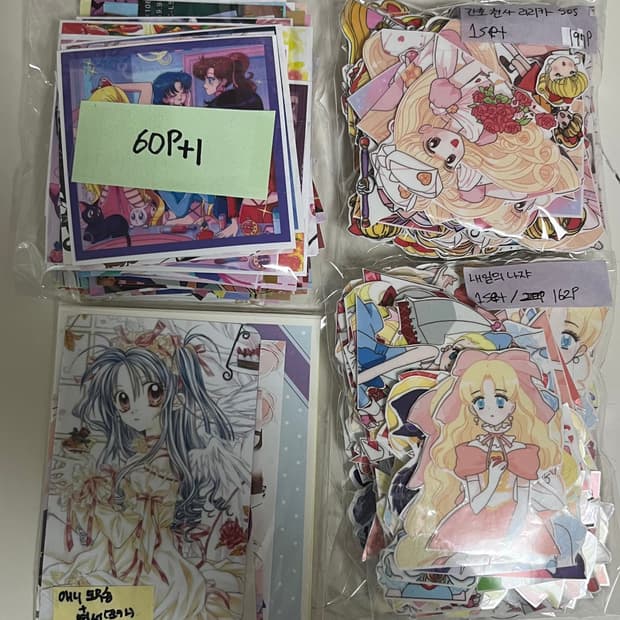 내일의나쟈+간호천사 리리카 인스컷 세트+애니 도무송 세트