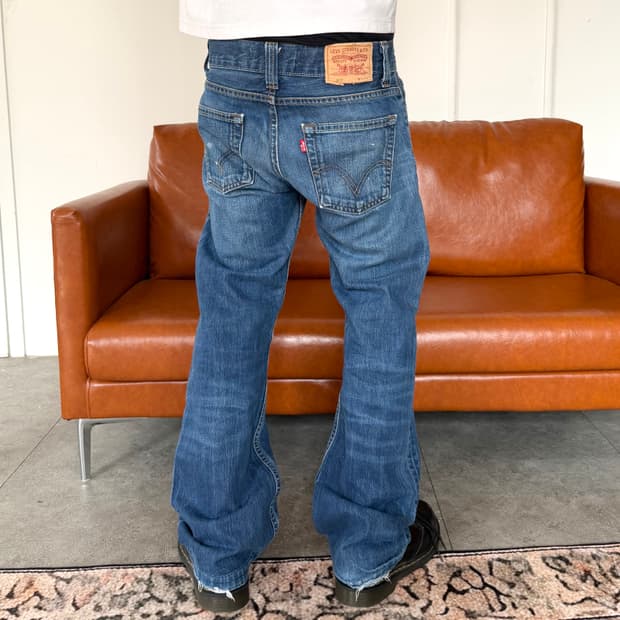 리바이스 512 부츠컷