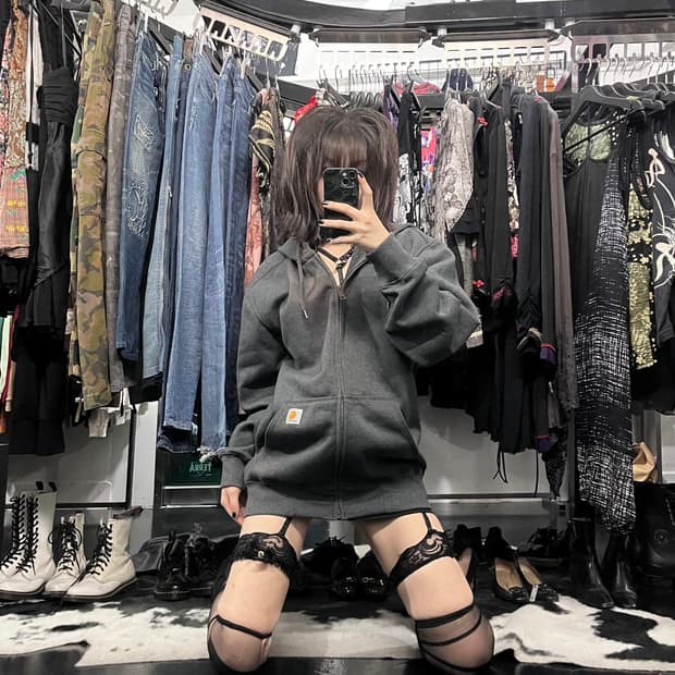칼하트 후드집업