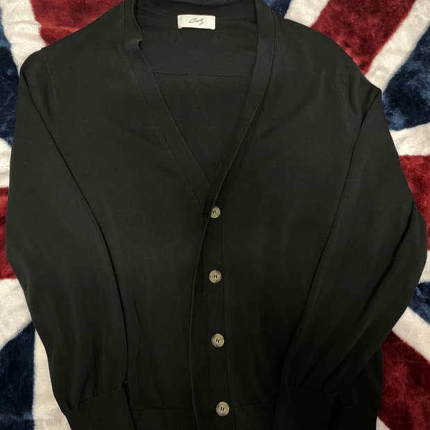 COS 블랙 가디건 105