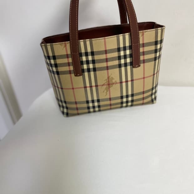 정품 버버리 미니토트백