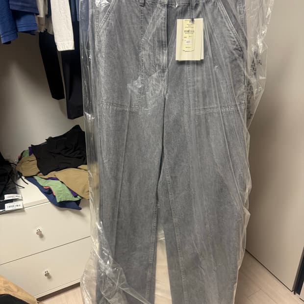 (W) 르메르 루즈 팬츠 데님 스톤 그레이 38 사이즈