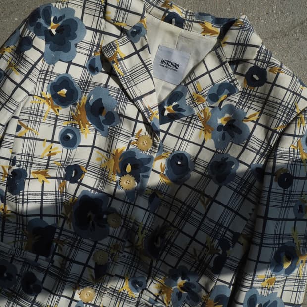 MOSCHINO floral jacket 
