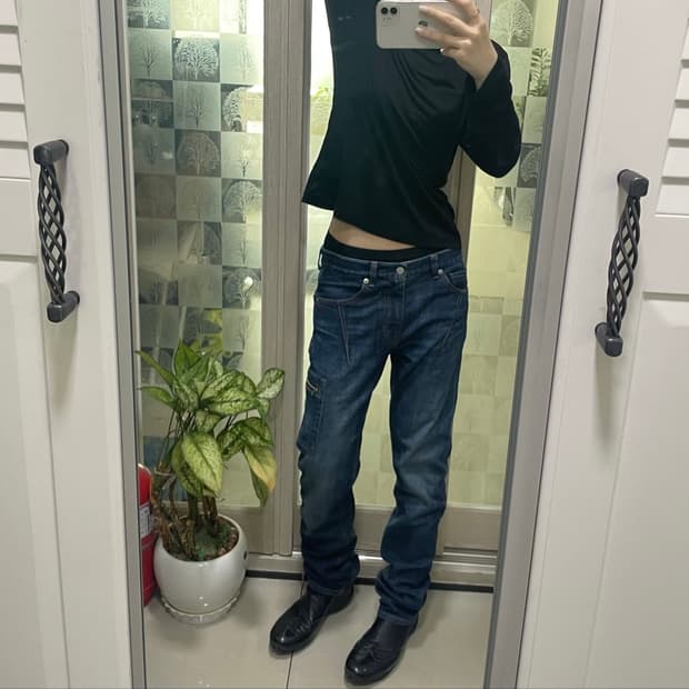 언더커버 유니클로 데님