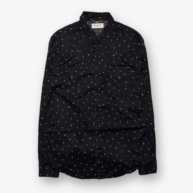 AW15 Saint Laurent Paris Western Shirts