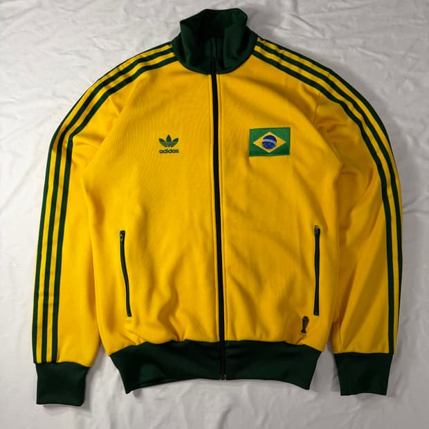 아디다스 브라질 트랙탑 져지