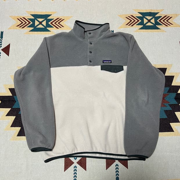 파타고니아 신칠라 스냅티 우먼 XL 니켈그레이