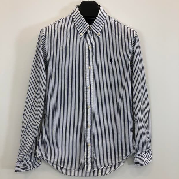 폴로 랄프로렌 블루 스트라이프셔츠 S