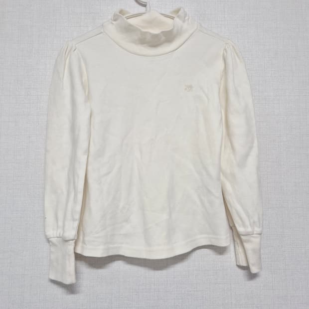 유아동 목폴라 긴팔 티셔츠