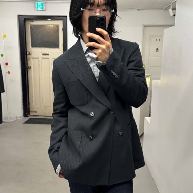 돌체앤가바나 실크 자카드 자켓