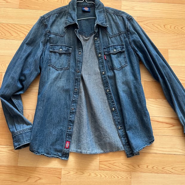 디키즈 데님 셔츠