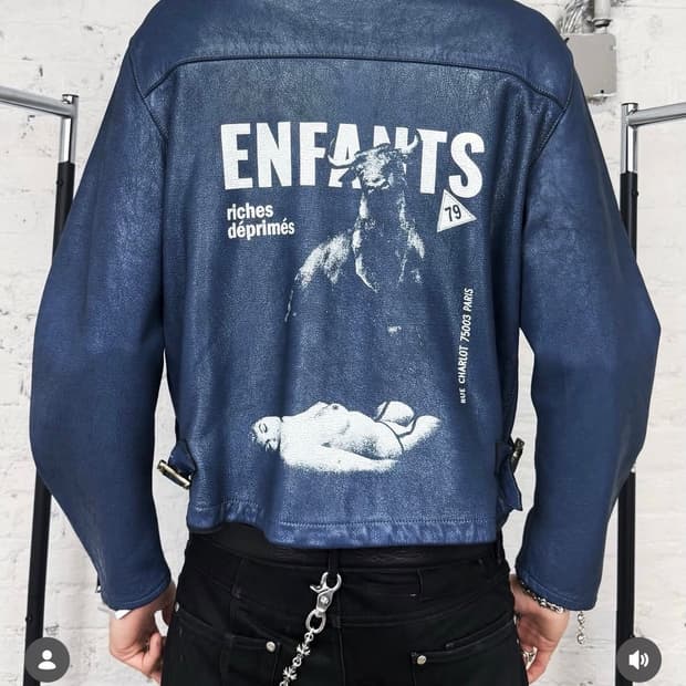 Enfants Riches Deprimes 스패니쉬 엘레지 모토 자켓