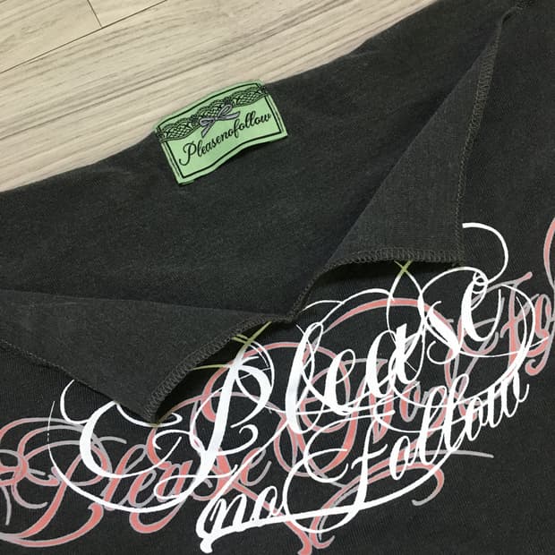 플리즈노팔로우 반팔