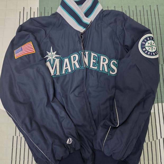 마제스틱 시애틀 매리너스 자켓 라지