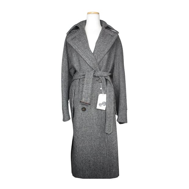 막스마라 스튜디오 멜란지블랙 체크 코트 55, 66