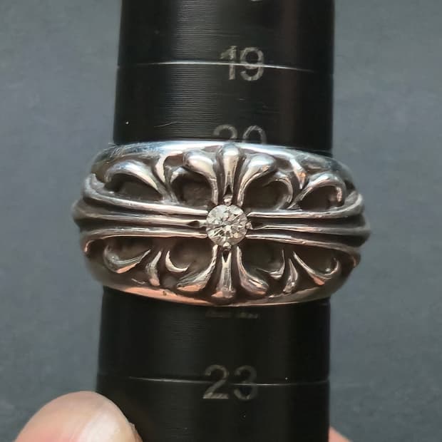 크롬하츠 플로랄 크로스링 1p