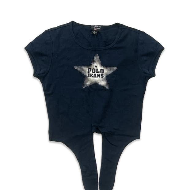 POLO JEANS tie top