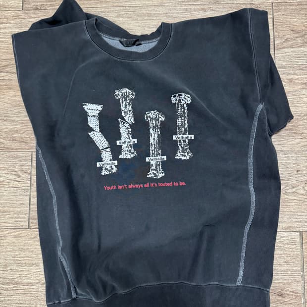 ETC 발할라 그래픽 맨투맨 티셔츠 XL