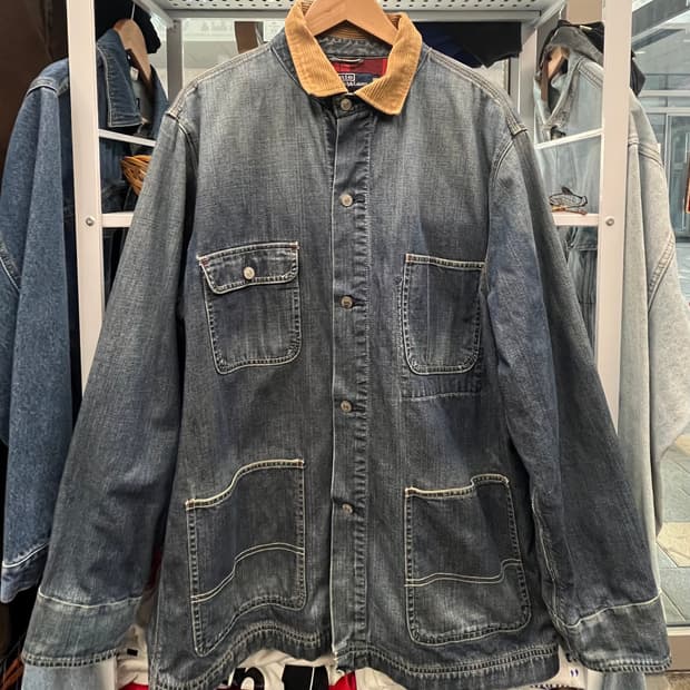 00s 폴로 랄프로렌 데님 초어 워크 자켓