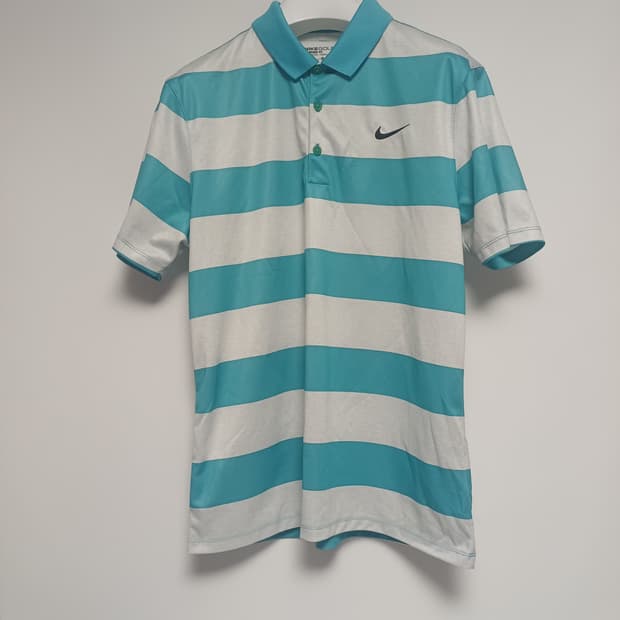 나이키 골프(Nike Golf) 드라이핏 스트라이프 폴로 셔츠 민트 M