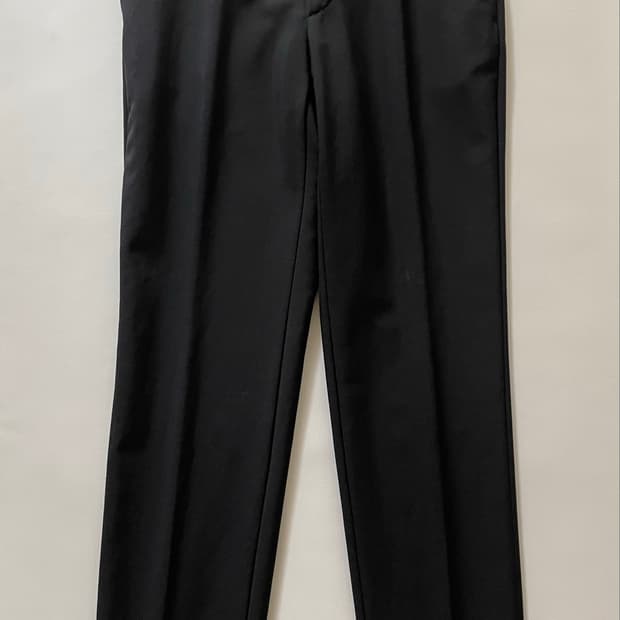 16ss 발렌시아가 모헤어 블랙 슬랙스 46