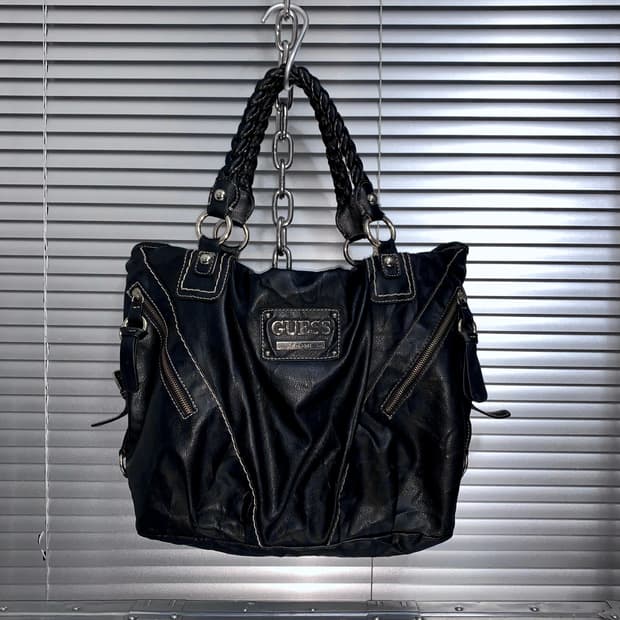 00s 빈티지 라지 게스 스티치 백