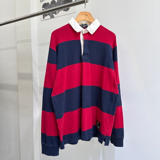 POLO JEANS 스트라이프 피케티