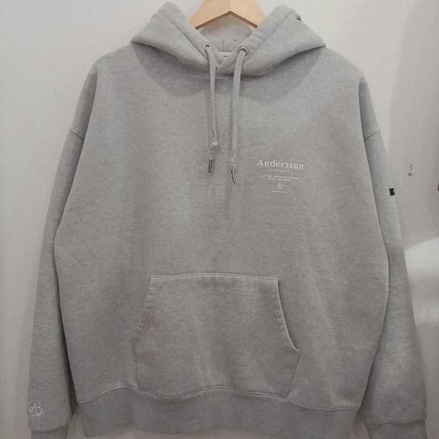앤더슨벨 기모후드티