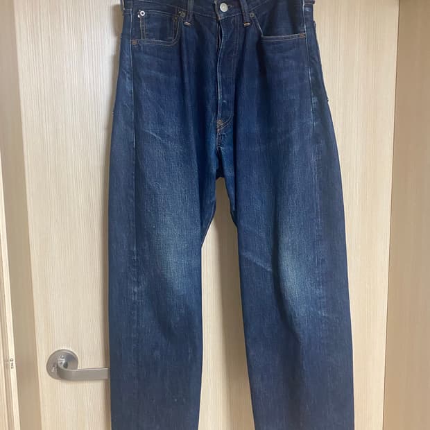 오디너리핏츠 파머스 5p 데님 와이드