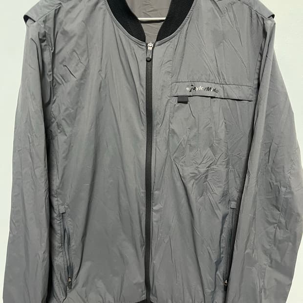 테일러메이드 남성 바람막이 점퍼 그레이