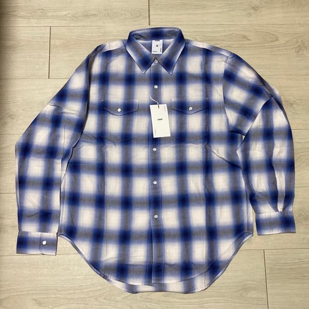 [1] 블라인드파일즈 옴브레 셔츠 블루