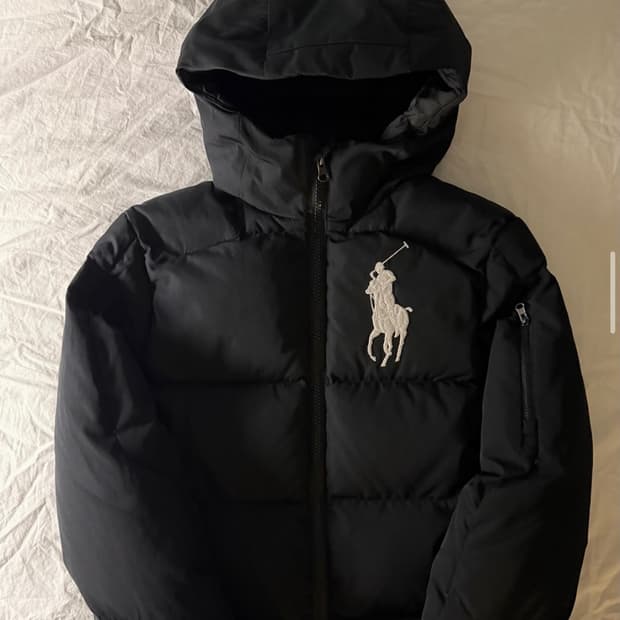 (구매글) 폴로 빅포니 블랙 패딩 구해요