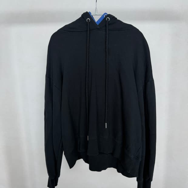 여성 투톤 후드티