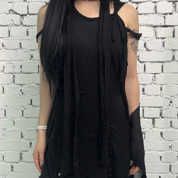 Italian Asymmetric Layered Sleeveless To