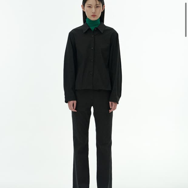 자카드 셔츠