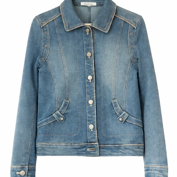 Rodeo 로데오 체크 포인트 데님 청자켓 1794