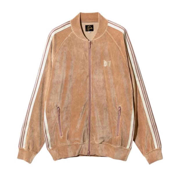 니들스 R.C. 트랙 자켓 벨루어 올드 로즈