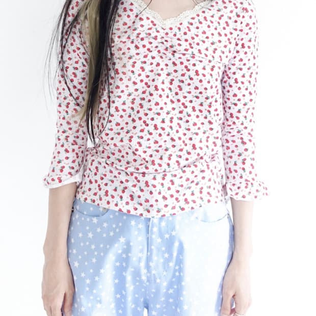 샵페어리 스트로베리 티셔츠