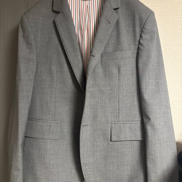 thom browne 미드그레이 수트자켓 5sz 