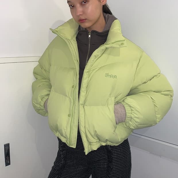 시눈) 푸퍼 다운 패딩 자켓