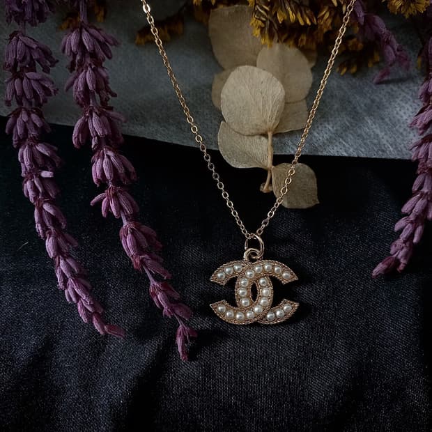 ❗기간세일 [chanel] 샤넬 빈티지 정품 참단추 업사이클링 목걸이