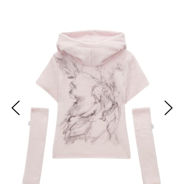 허그유어스킨 furry hoodie set up