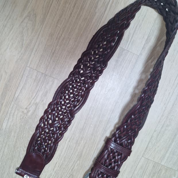 가죽 레이어드 벨트