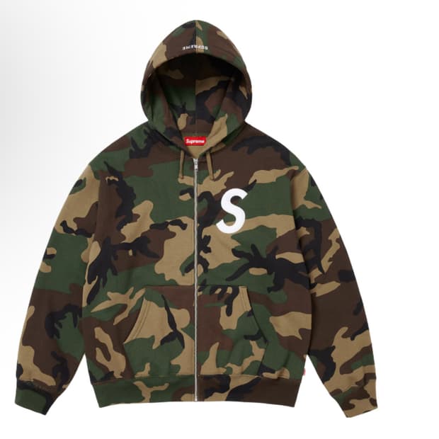 슈프림 후드집업 M