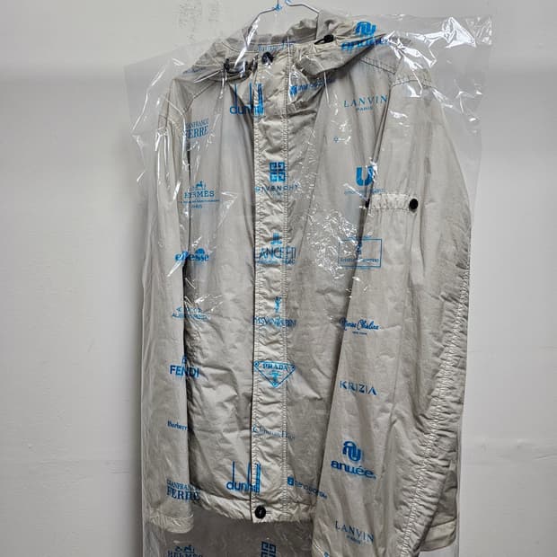 스톤아일랜드 크링클랩스 R-NY 윈드 레지스턴트 안티 드롭 후드 자켓